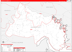 Red Line Map Example